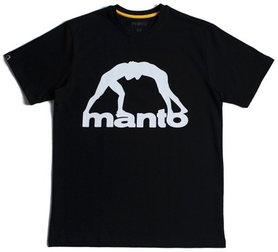 MANTO koszulka T-shirt VIBE 24 czarny - rozmiar M