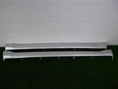 Jeep wk 05- молдинг порог левая серебристая фото №1