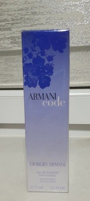 GIORGIO ARMANI CODE POUR FEMME EDT 75 ML-UNIKAT