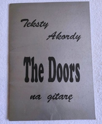 The DOORS na gitarę Teksty Akordy