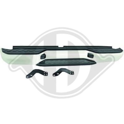 Бампер do nissan navara 05-10 фото №1