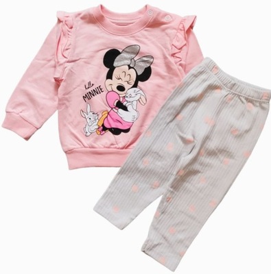 MINNIE bajkowy komplet MINNIE BAWEŁNA 18-24 m-ce