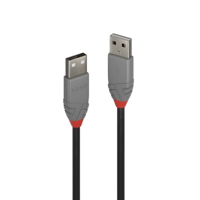 Lindy 36695 Kabel USB 2.0 A-A Anthra Line - 5m