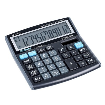 Kalkulator DONAU Tech K-DT4122-01 czarny