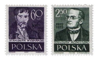 Fi 931-932 ** Stanisław Wyspiański i Stanisław Moniuszko