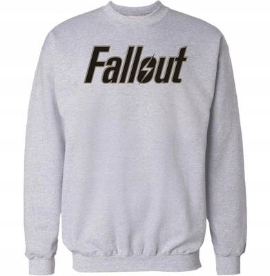 Bluza męska FALLOUT-001 szara r.3XL