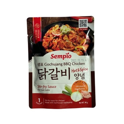 Sempio Gochujang BBQ Chicken Hot & Spicy Sauce 90g