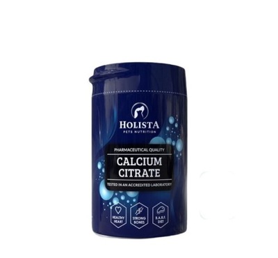 HolistaPets Calcium Citrate Cytrynian wapnia 200g