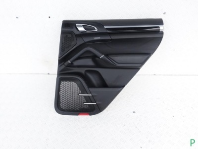 Porsche cayenne 7p5 10-14 оббивка права задня фото №1