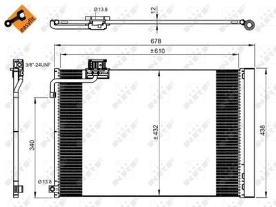 AUŠINTUVAS KONDICIONAVIMO NRF 350214 