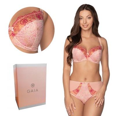 Biustonosz GAIA Semi-Soft Desiree 1195 różowy 75G