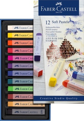 FABER-CASTELL Pastele suche kredki Art 12 kolorów