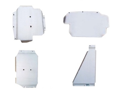 Комплект защита подвеска nissan navara d23 np300 alu фото №1