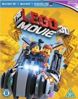 The Movie 3D LEGO Film DVD BLU RAY BLU-RAY 3D