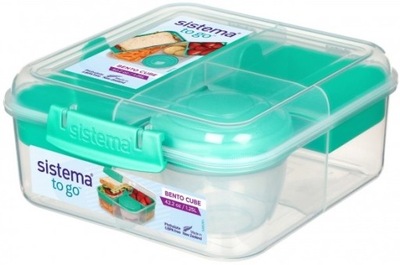 LUNCHBOX POJEMNIK ŚNIADANIÓWKA SISTEMA 1.25 L