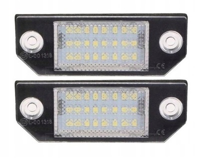 Ford focus c max фонари подсветка номерного знака led фото №1