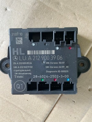 Модуль двері mercedes-benz оригінальний номер a21290003906 фото №1