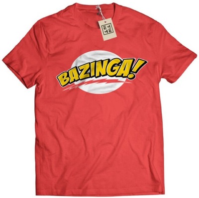Koszulka Bazinga Big Bang Theory Sheldon M