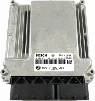 КОМПЬЮТЕР ECU BMW E60 E61 0281012190 DDE7802266