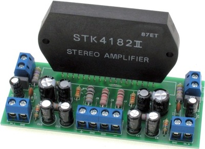 Wzmacniacz mocy 2x45W z STK4182 AVT1594 C