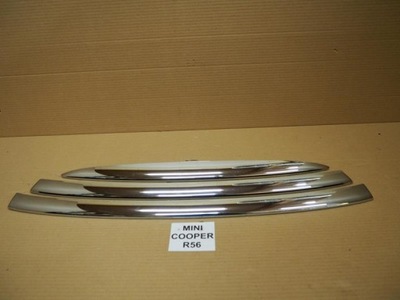 Молдинг декоративная решётка радиатора комплект mini r55 r56 r57 фото №1