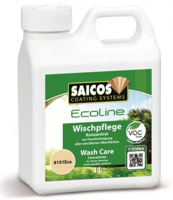 Płyn do mycia podłóg Saicos Ecoline Wash Care 1 l