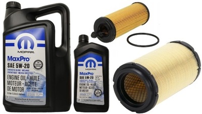 MOPAR 5W20 6L + FILTERS RAM PROMASTER 3,6 2014-2022  