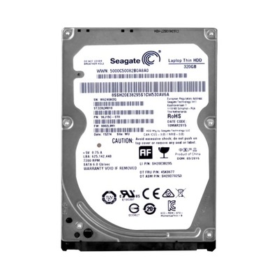 SEAGATE 320GB 7.2K 32MB SATA III 2.5'' ST320LM010