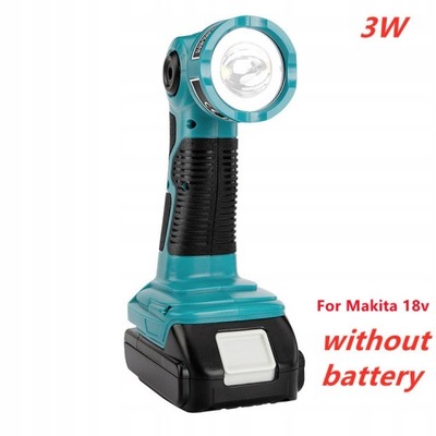 Dla Makita LED lampa 18V bezprzewodowy LED latark