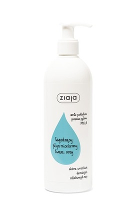 Ziaja De-makijaż łagodzący 390 ml płyn micelarny