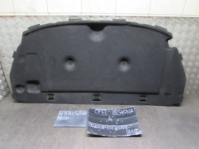 Шумоізоляція капот opel insignia a 08-17r 13308394 фото №1