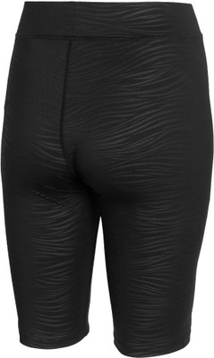 4F LEGGINSY SPORTOWE DAMSKIE CZARNE LEG015 S