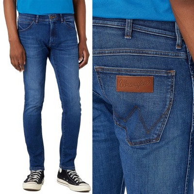 Wrangler BRYSON Blue Crush BiODRÓWKI RURKI W30 L32