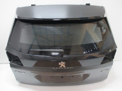 Кришка багажника задня peugeot 3008 ii камера фото №1