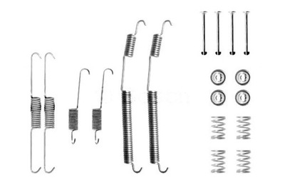 MUELLE ZAPATAS DE FRENADO CITROEN JUMPY 1,6 HDI 07-16 B  