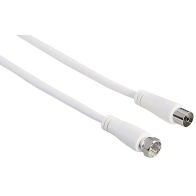 Kabel antenowy Coax 1x F M. - 1x RF F. 1,5m. HAMA