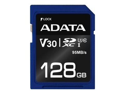 ADATA ASDX128GUI3V30S-R ADATA Premier Pro SDXC UHS-I U3 128GB 100/80 MB/s