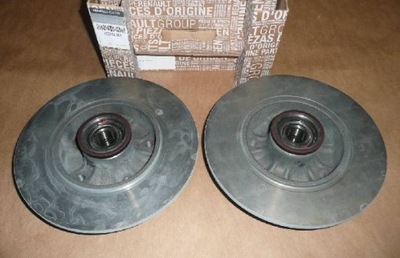 Диск гальмівна renault megane 16- задня 260x25 фото №1