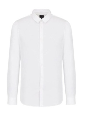 Armani Exchange koszula 8NZC31 ZN28Z 1100 biały XL