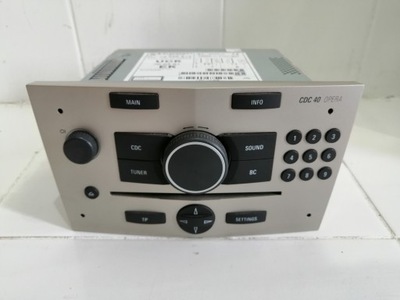 Радио opel astra h zafira b фото №1