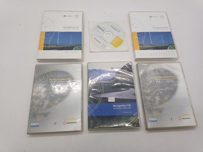 CD ДИСКИ DO НАВИГАЦИИ CD70 DVD90 CD500 NAVI ЄВРОПА PL OPEL LICYTACJA BCM