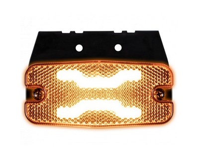 Lampa obrysowa LED X-SPIDER POMARAŃCZOWA + kierunek kierunkowskaz