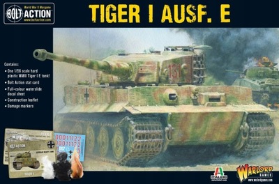 BOLT ACTION Tiger I Ausf. E heavy tank / czołg