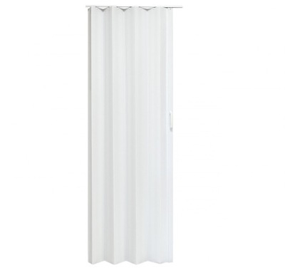 Drzwi harmonijkowe 004-90-06 biały mat 90 cm