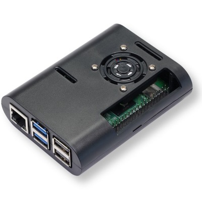 Obudowa do Raspberry Pi 5 ze sterowanym wentylatorem PWM i 5x radiatorami