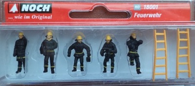 1:87 Figurki strażacy straż pożarna NOCH 18001