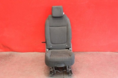 Сиденье средний пассажира 2 ii ряд peugeot 5008 1 i lift 09-17 фото №1