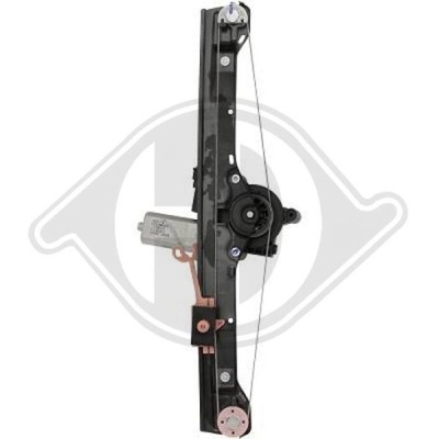 Підйомник скло do fiat punto evo 09-11 фото №1