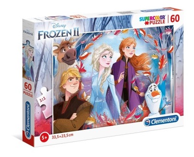 PUZZLE 60 KRAINA LODU FROZEN 26058