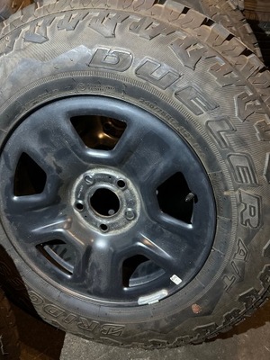 Jeep wrangler jl диск шина 17 фото №1